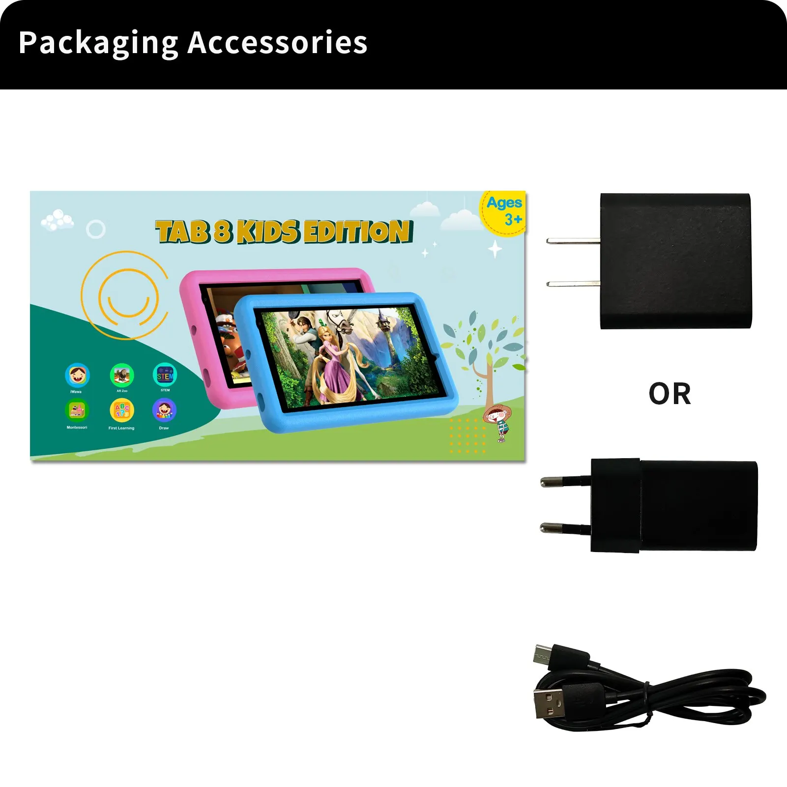 VASOUN B8K Kids Tablet Detail 6