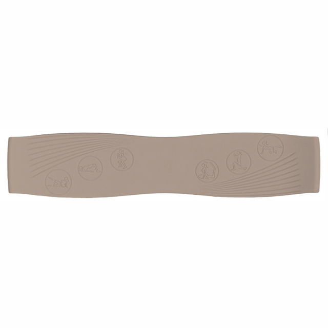 Custom Logo 40 LBs Durable High Elastic Silicone Resistance Bands for Yoga Fitness Pilates Strength Training Booty Bands