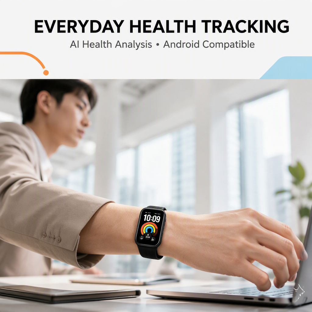 For Smart Band 11 Active 1.47 Inch TFT Display 60Hz 300mAh Battery 5ATM Waterproof Android GPS Health Tracking Sports Band