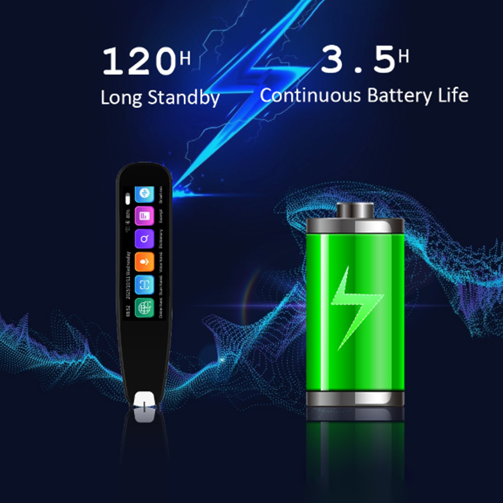 Amazo AI ChatGPT Pen Integration Voice Multi-Translator Students Android Operating System Smart Translator Scanner Pen IPS