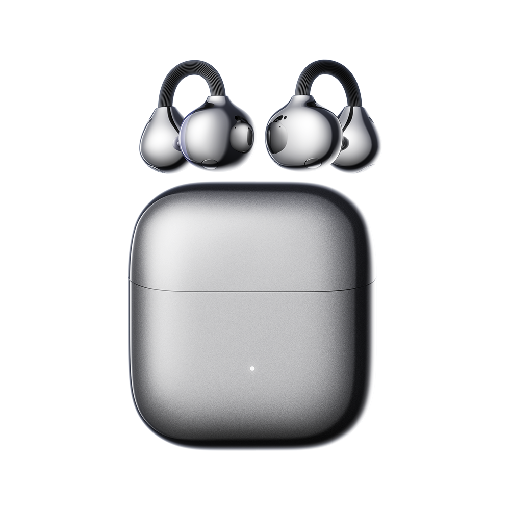 M169 OWS Open Ear Wireless Earbuds BT 6.0 IP55 Waterproof Ear Clip Sports Headphone Mic 10-15 Hours Battery