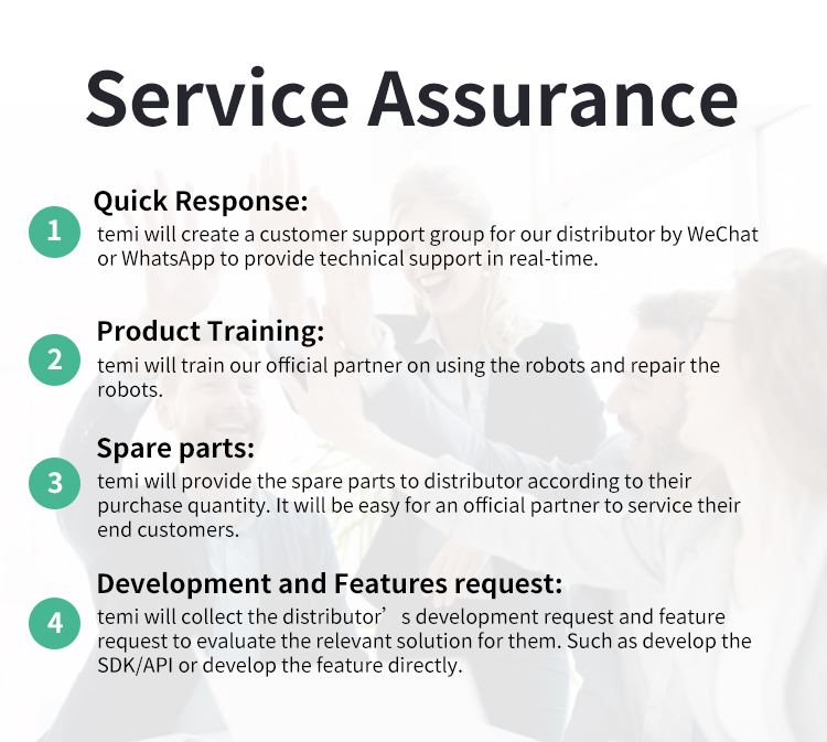 Smart for S1 Fully Automatic Multifunction Hotel Concierge Telepresence Robot Autonomous Navigation AI Service CE/CCC Certified