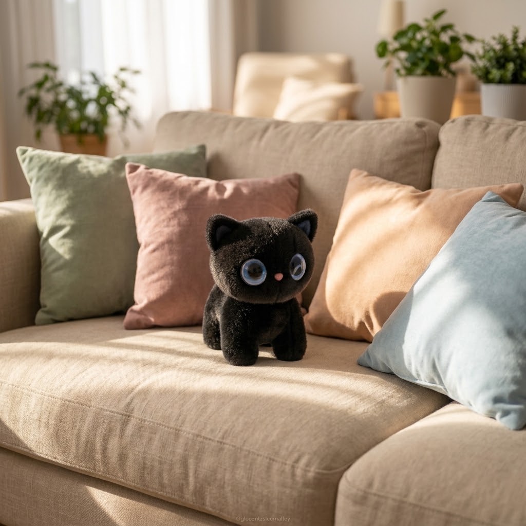 Smart AI Talking Cat Plush Toy Educational Interactive Emotional Feedback Companion Robot for Children Gift