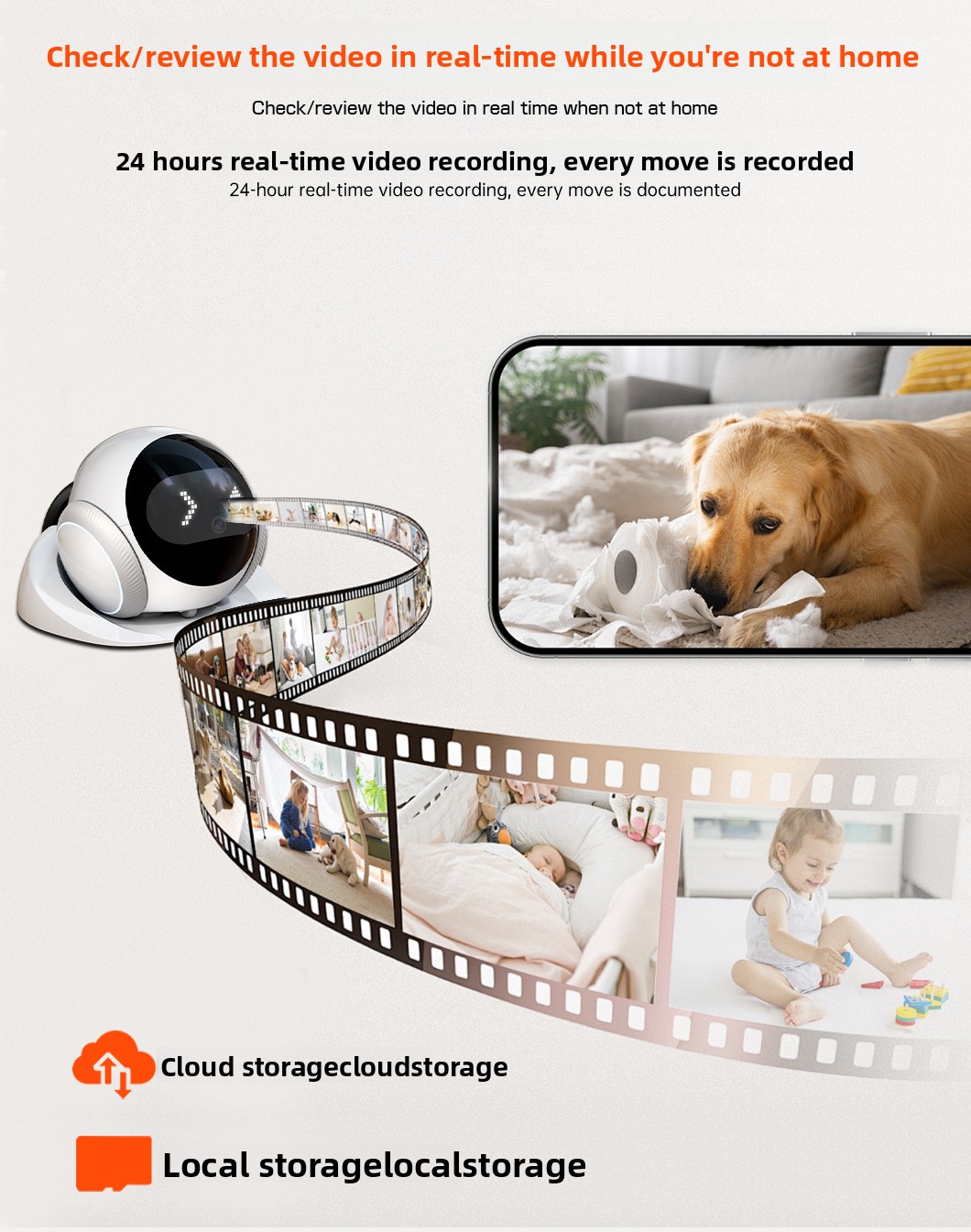 AI-powered Pet Companion Robot Feature Detail