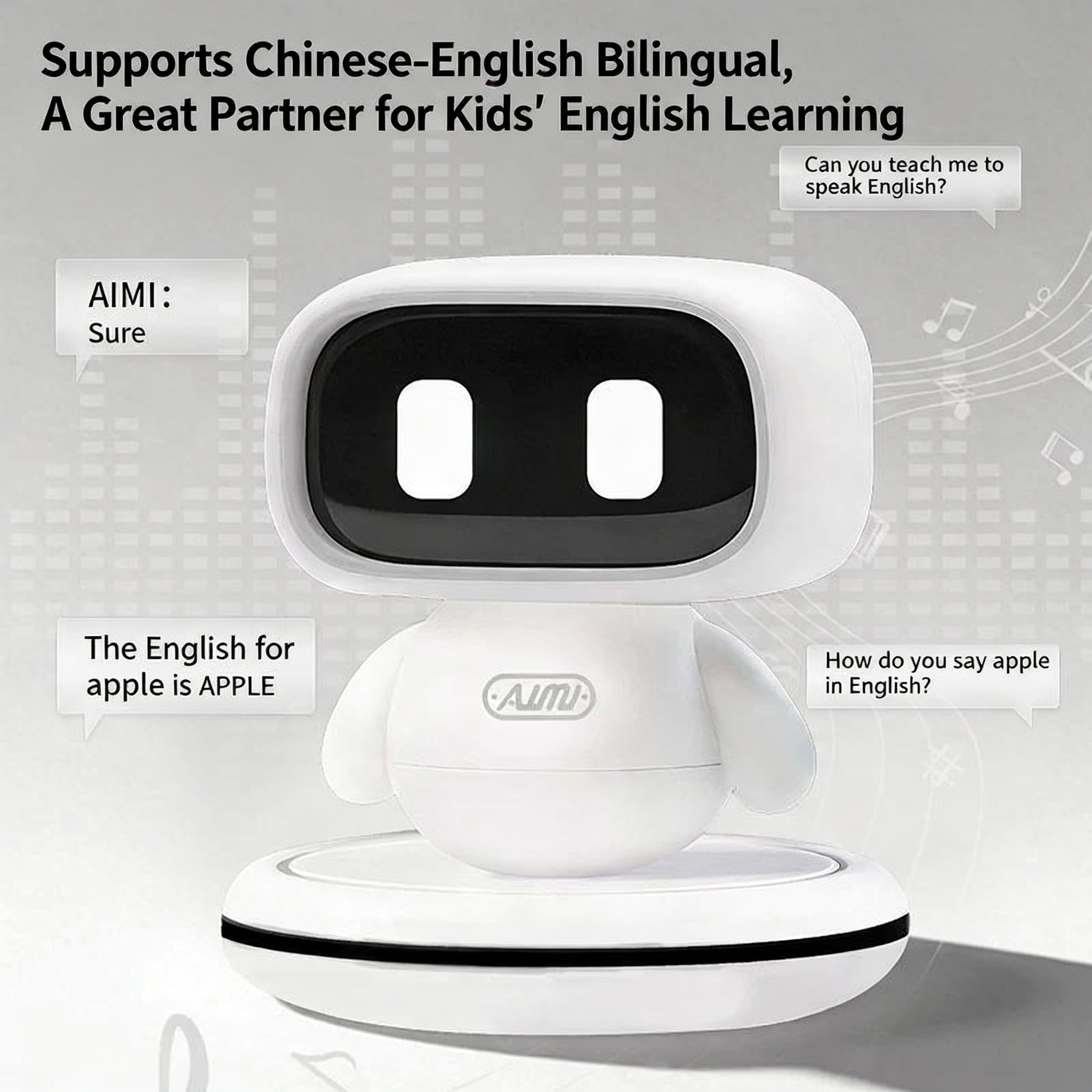 AI Artificial Intelligence Robot Xiaozhi Desktop Chat Dialogue Companion Voice Pet Children's Gift Toy Emotion Recognition