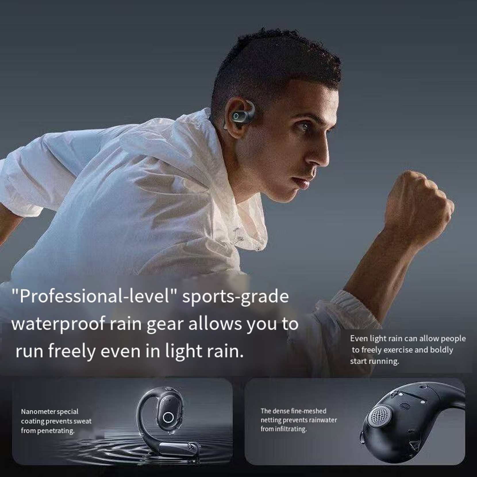 Baseus Eli Series 1i Fit Used 95 New Open-ear True Wireless BT Headphones with Ultra-low Latency and Long Battery Life
