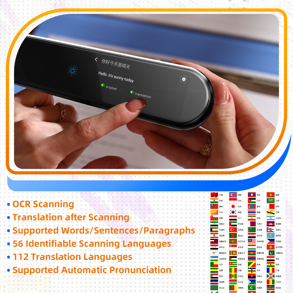 VORMOR X2 2.3 Inch AI Digital Dictionary Scanning Pen OEM Multi-Language Translation Reader Pen OCR Scanner Smart Pen