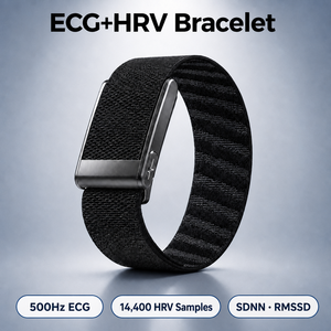 ECG HRV Screenless Smart Band Wristband Health Tracker Fitness Monitor Recovery and Training Daily Wear OEM ODM Custom Service