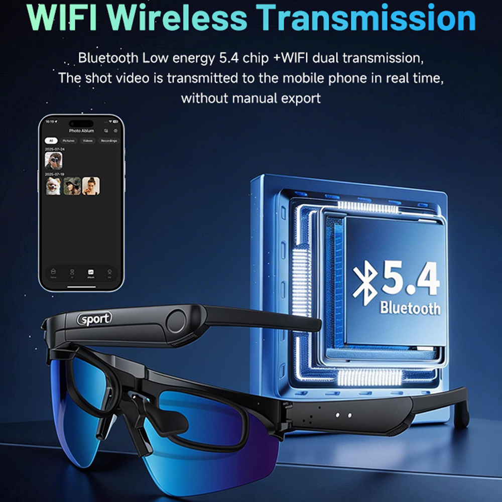 Premium Outdoor Audio Speakers IP66 Waterproof 4K Video AI Assistant Wireless Music Hands-Free Calls Touch Control Single Camera