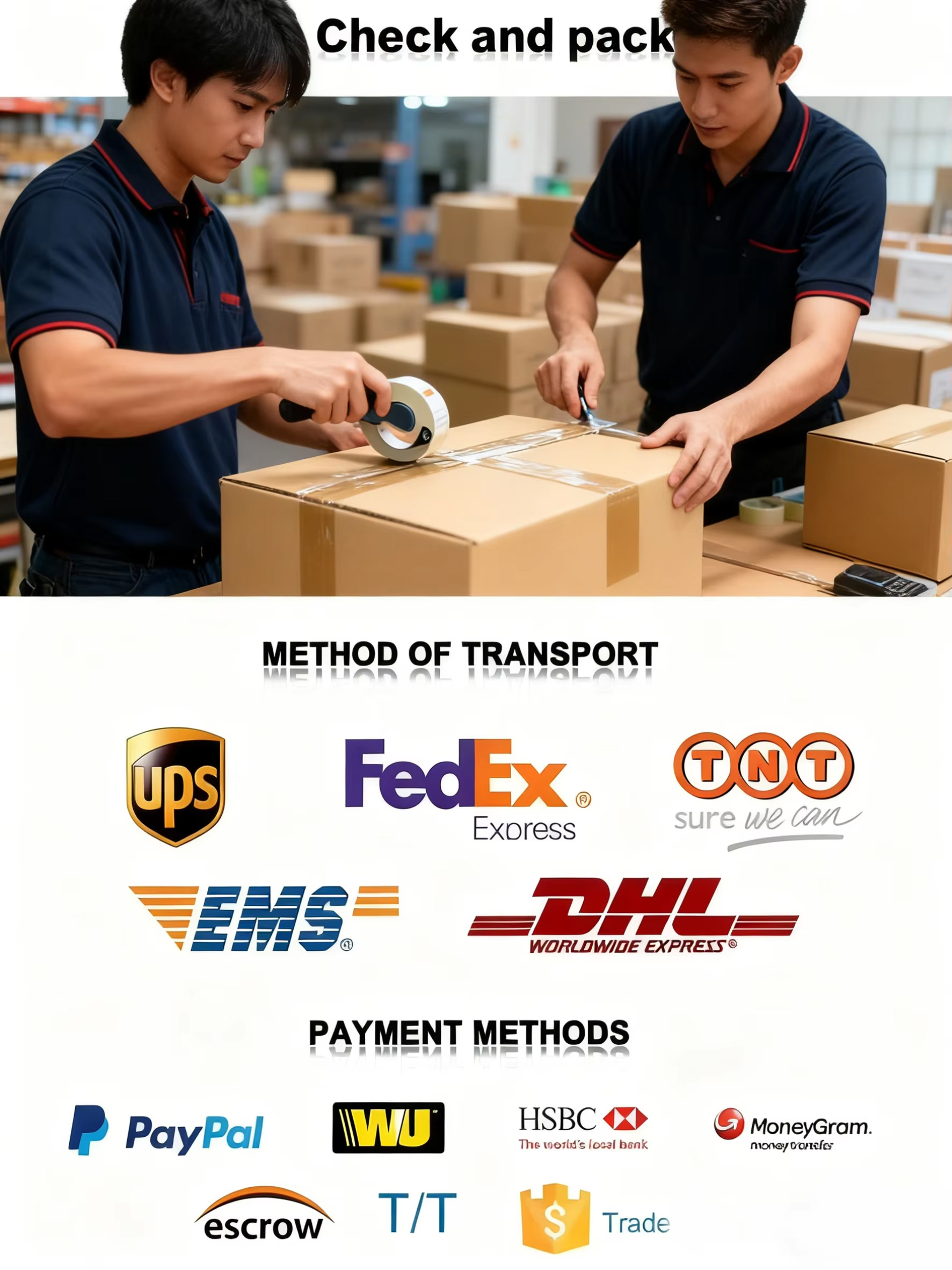 Packing and Delivery