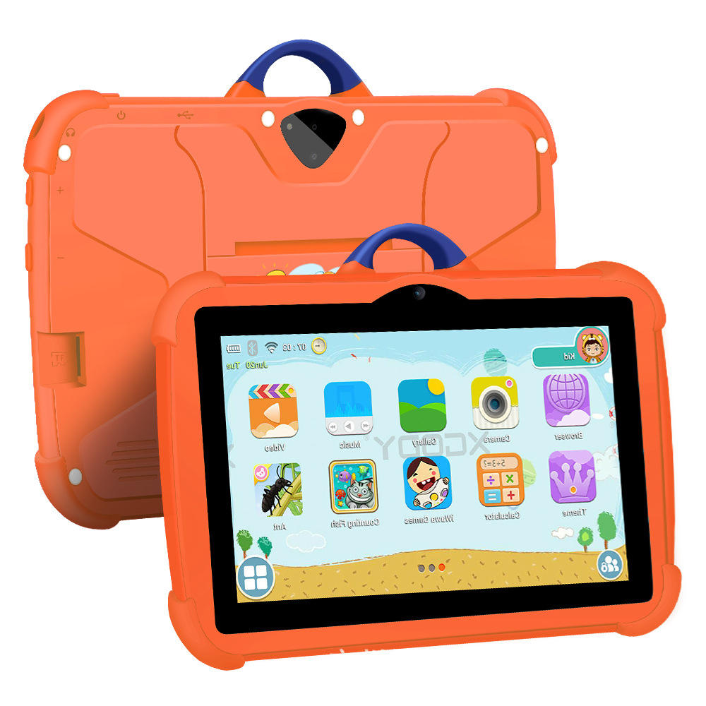 Wholesale 7-Inch Custom Kids Tablet for Children 1GB RAM 16GB ROM Android 8 Capacitive Child-Friendly Educational Eye New