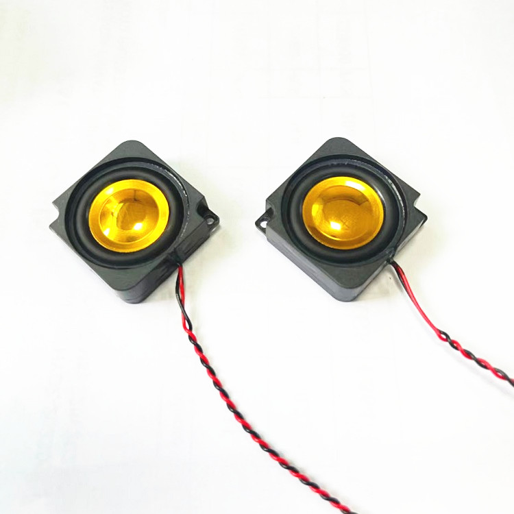 Hydz 28*31 MM 4 Ohm 3W Small Cavity Smart Home Appliances Used Rectangular Audio Speaker ABS Material 200-3000Hz 893dB