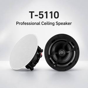 Wi-Fi Ceiling Speaker, Suitable for Apartments, Offices, Bars &amp; Shops, Magnetic Grille, Customizable Bluetooth Connection