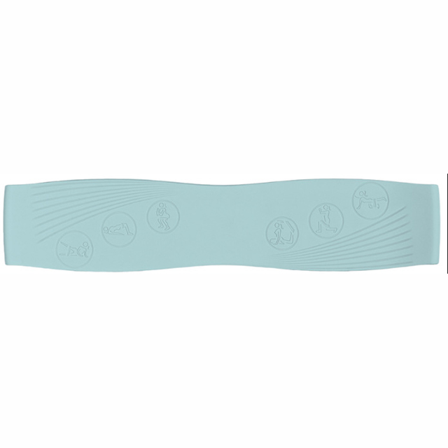 Custom Logo 40 LBs Durable High Elastic Silicone Resistance Bands for Yoga Fitness Pilates Strength Training Booty Bands
