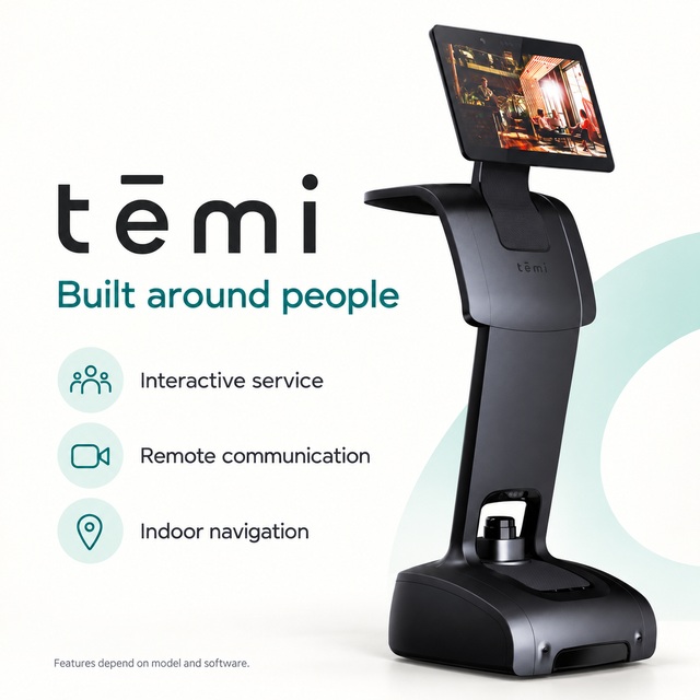 Smart for S1 Fully Automatic Multifunction Hotel Concierge Telepresence Robot Autonomous Navigation AI Service CE/CCC Certified