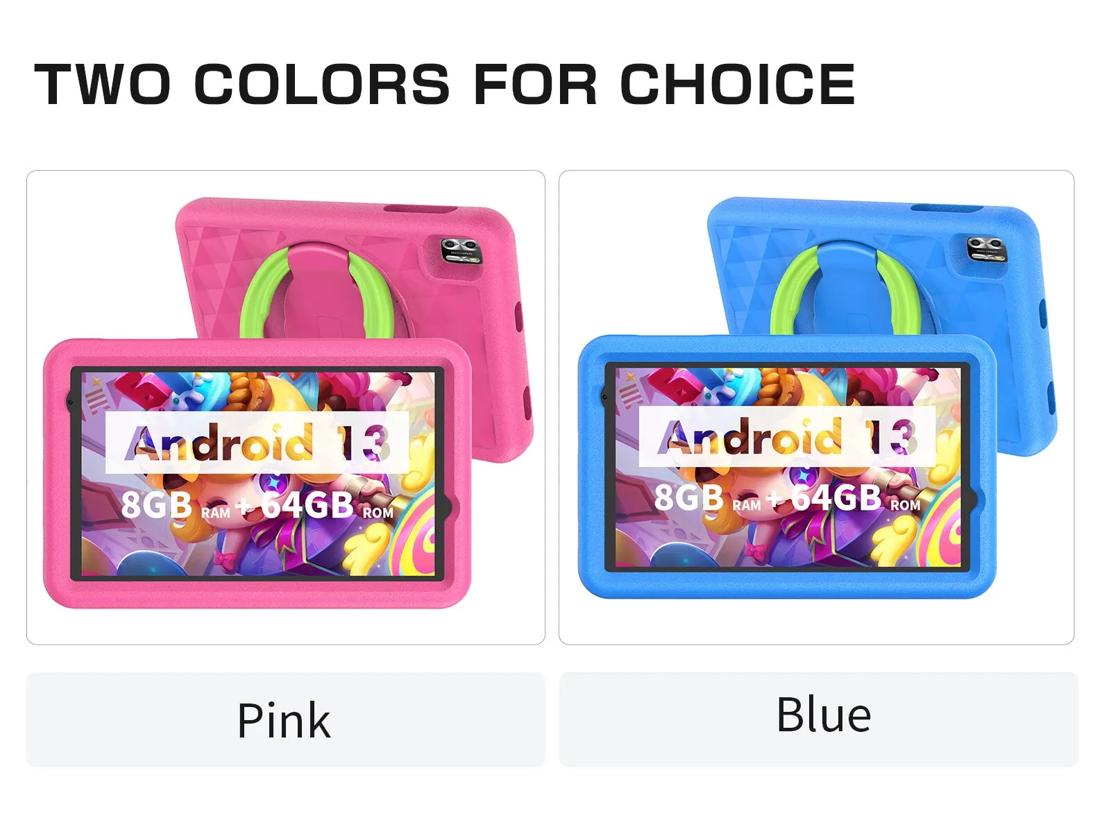 VASOUN B8K Kids Tablet Detail 2