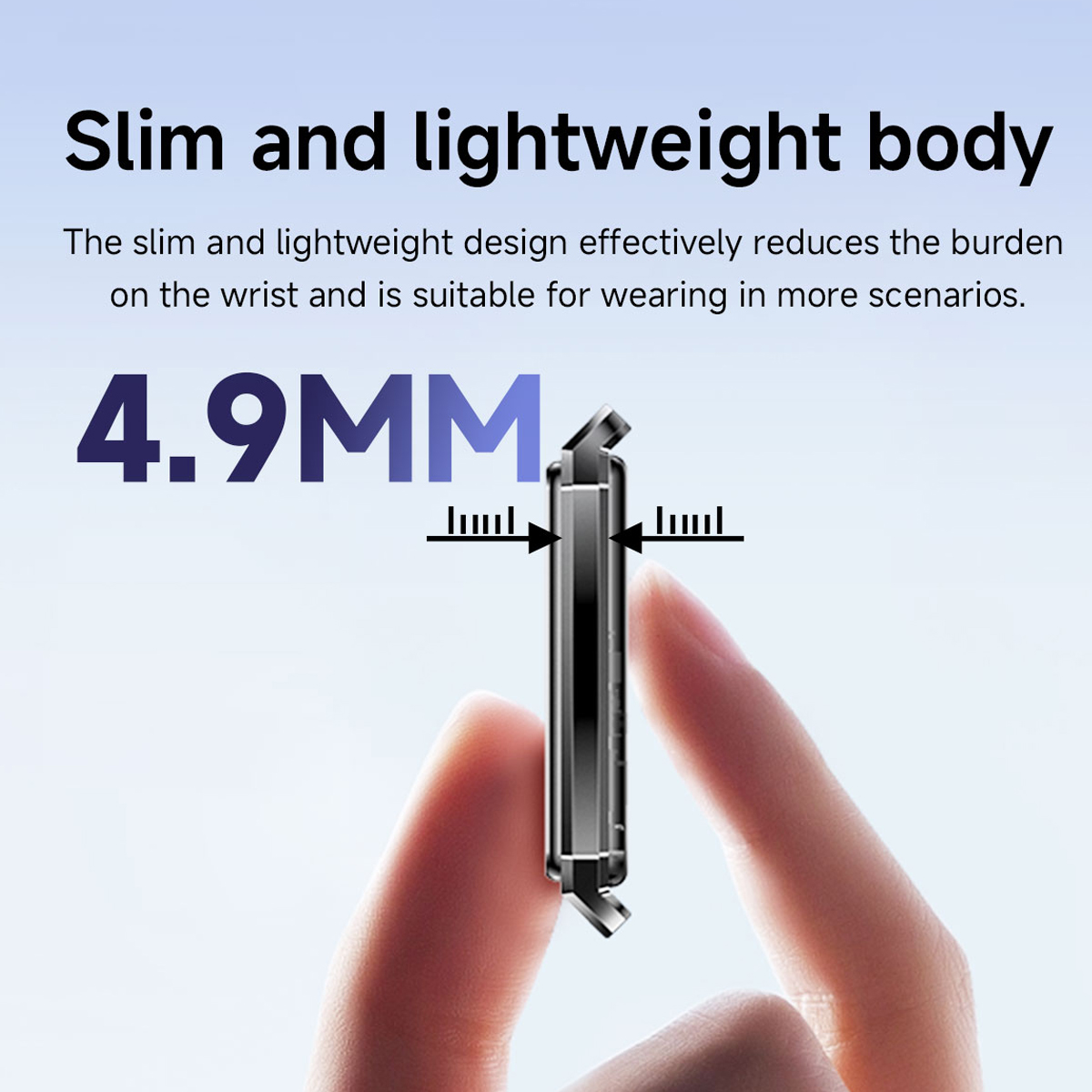 Glue Filled 5ATM Waterproof Smart Bracelet Heart Rate Spo2 Sleep Pedometer Women's Cycle Workout Fitness Tracker
