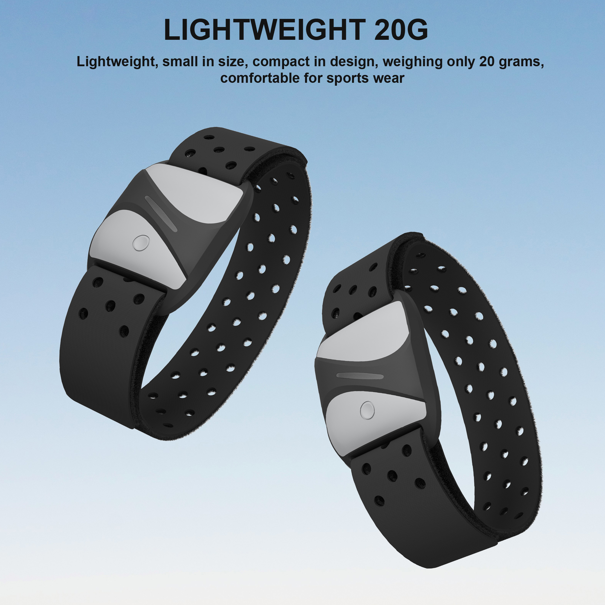 ODIER All New Fitness Tracker Heart Rate Monitor Armband BLE 5.0 Waterproof Portable Custom Logo Unisex for Cycling &amp; Running