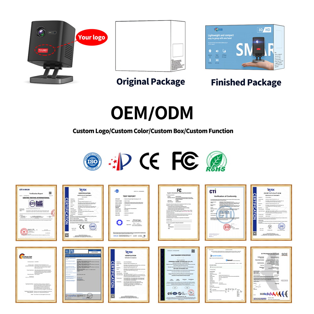 Distributor Wanted C1000 Mini Projector Android WiFi Portable Home DLP Smart Projectors Ready Pocket Projector Ready To Ship