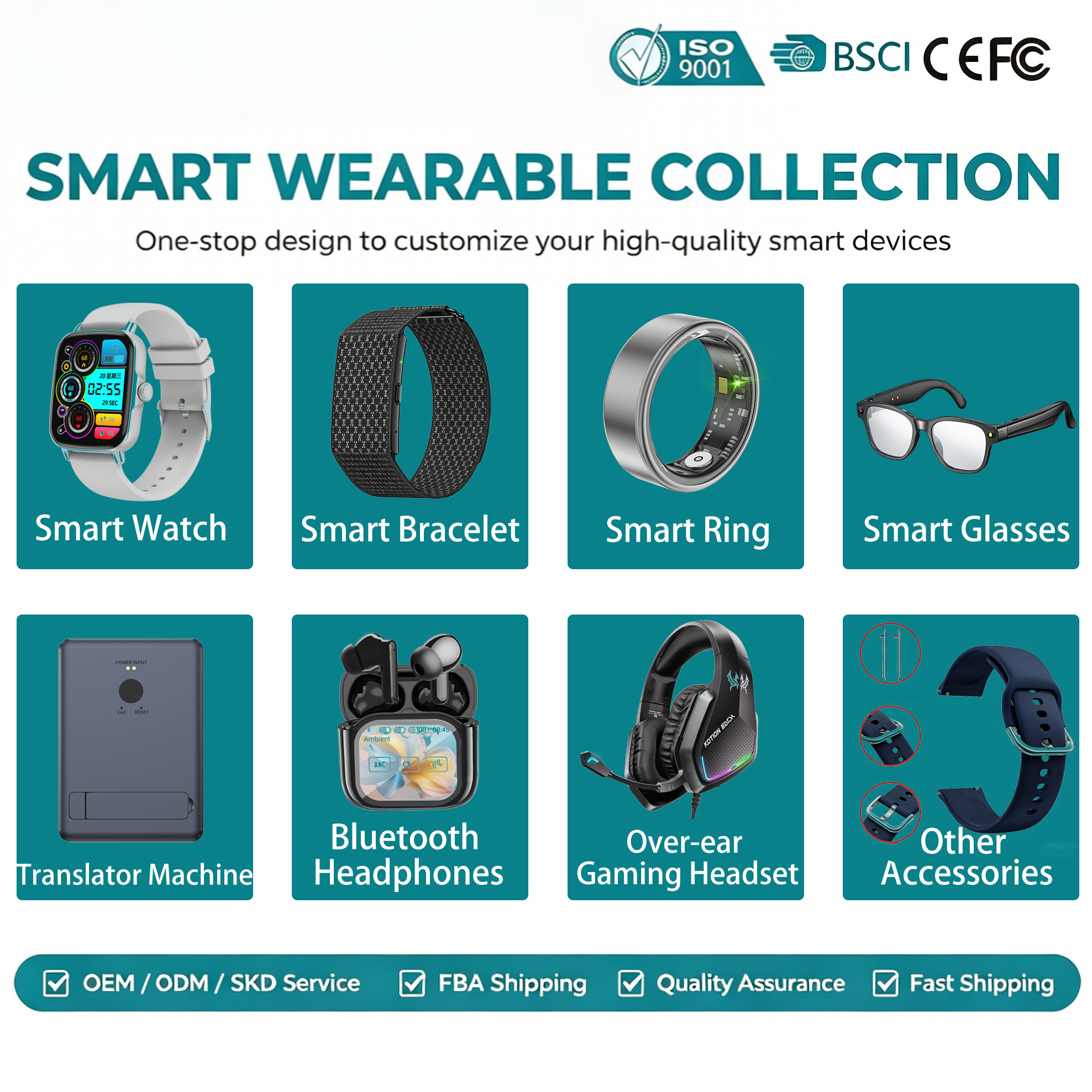 Factory BT Call Smart Watch IP68 Waterproof with Blood Pressure Temperature Heart Rate Monitor Sports Fitness Tracker Men Women
