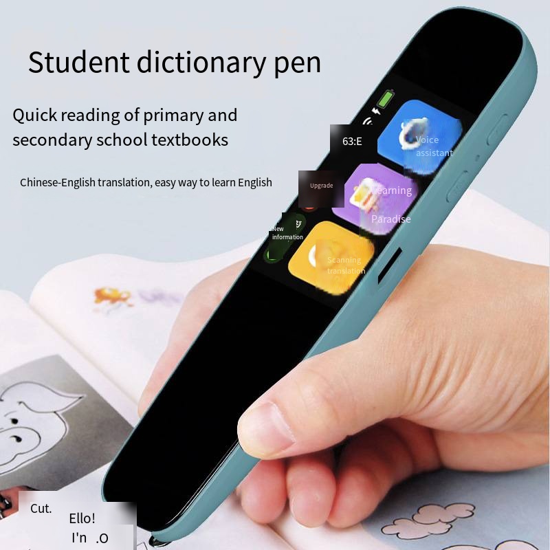 A3 Oguchi Portable Scan Read Dictionary Pen AI Real-Time Translation 64GB RAM Chinese-English Translation Course Sync 1.97-Inch
