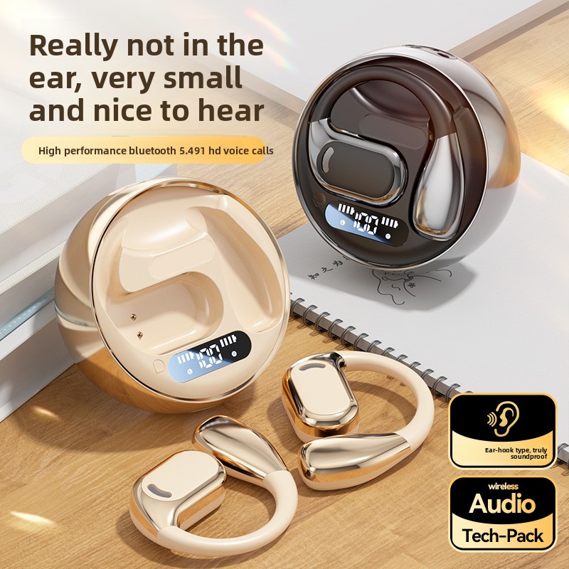 Cheng Ruida M76 Open-Ear Wireless for Headphones Air-Conduction Ear-Hanging Design Dedicated Running Sports IPX5