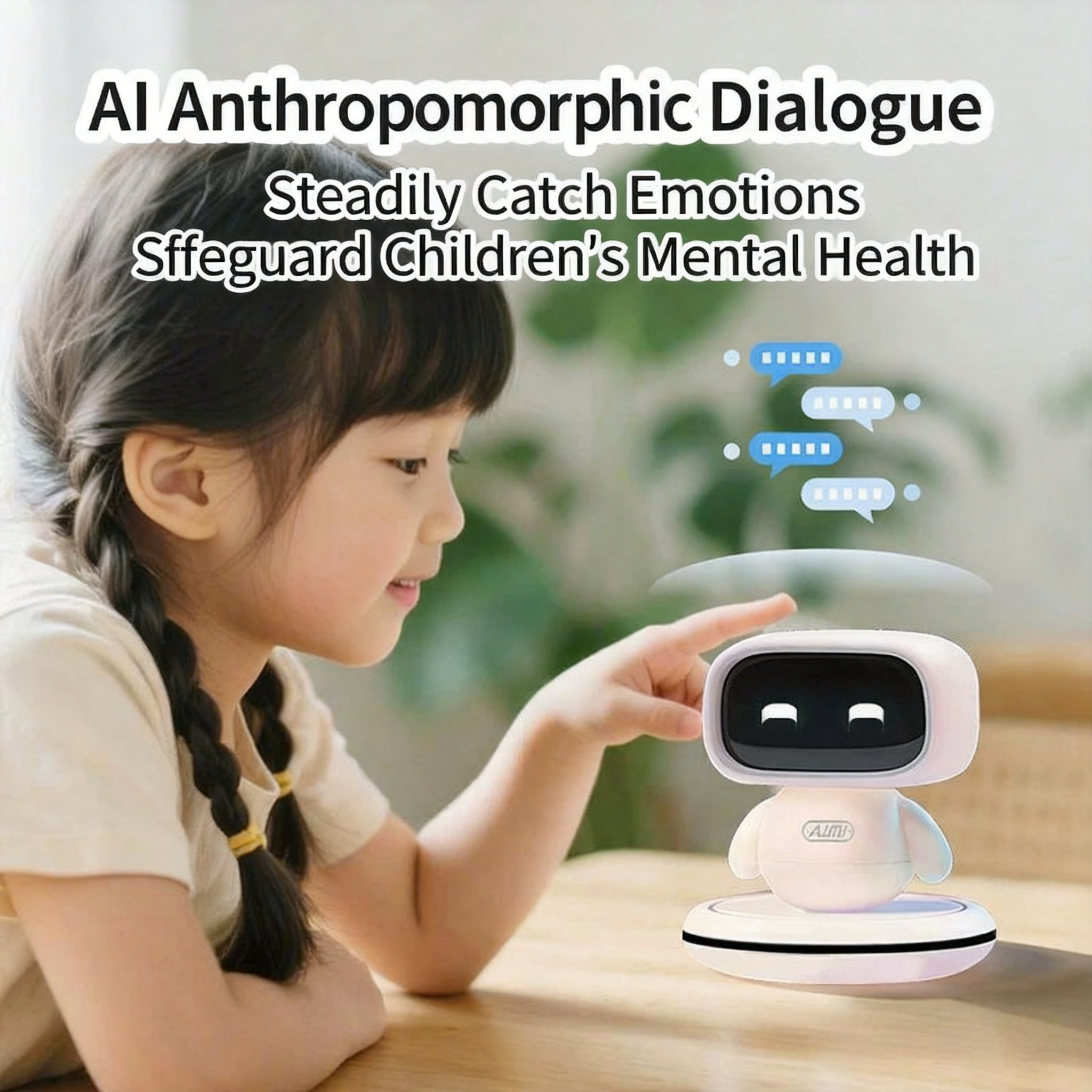 AI Artificial Intelligence Robot Xiaozhi Desktop Chat Dialogue Companion Voice Pet Children's Gift Toy Emotion Recognition