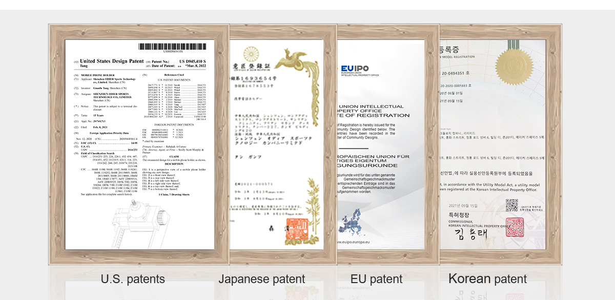 Patent Certificate Showcase