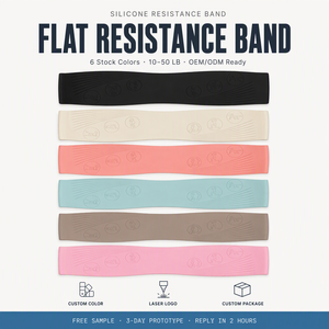 Custom Logo Non-Slip Resistance Band