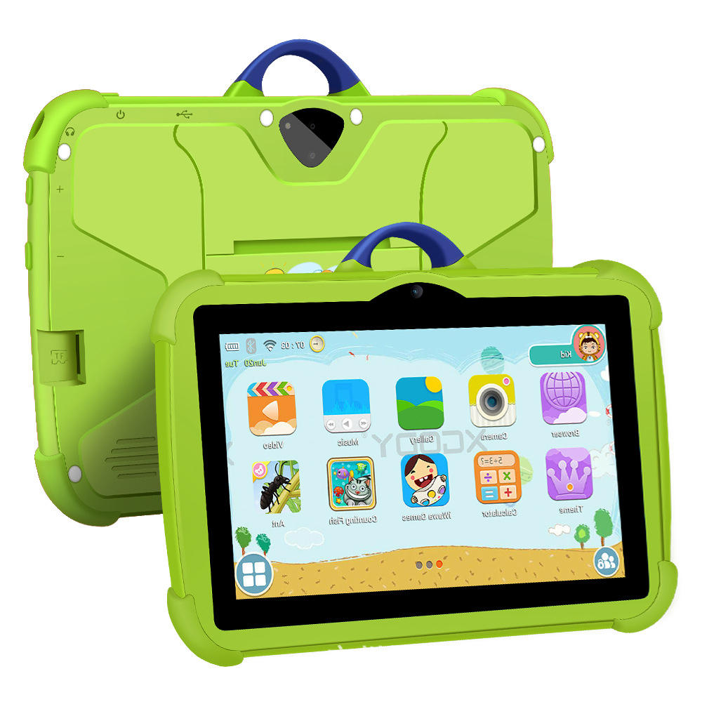 Wholesale 7-Inch Custom Kids Tablet for Children 1GB RAM 16GB ROM Android 8 Capacitive Child-Friendly Educational Eye New