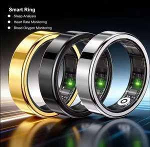 Fashionable Smart Ring for Men and Women - Sleep Analyzer, Heart Rate, Blood Pressure Monitor, Fitness Tracker