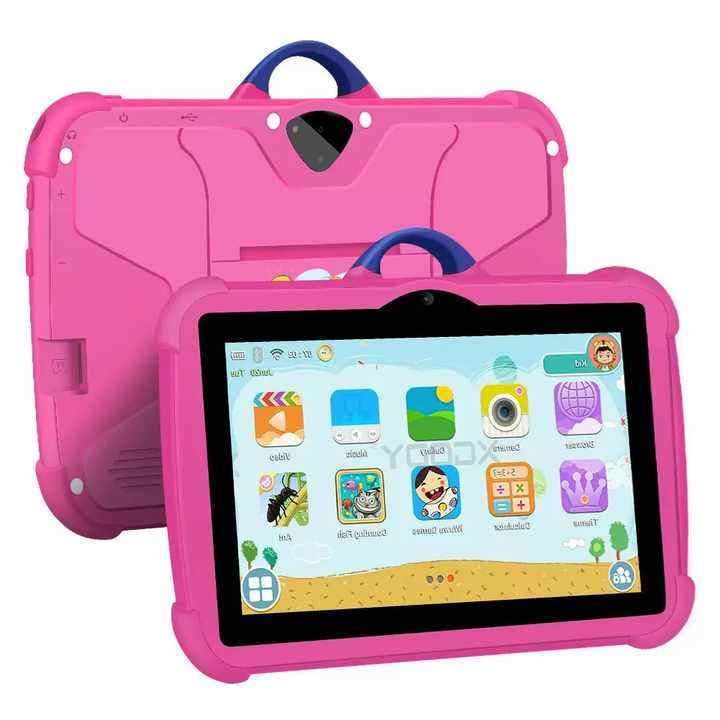 Wholesale 7-Inch Custom Kids Tablet for Children 1GB RAM 16GB ROM Android 8 Capacitive Child-Friendly Educational Eye New
